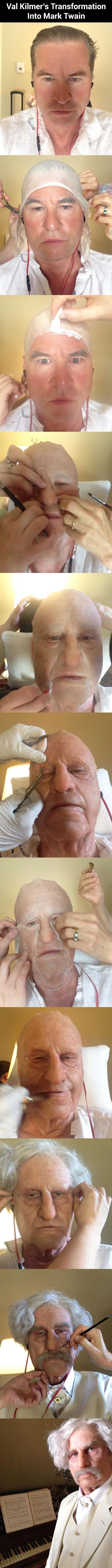 Val Kilmer into Mark Twain