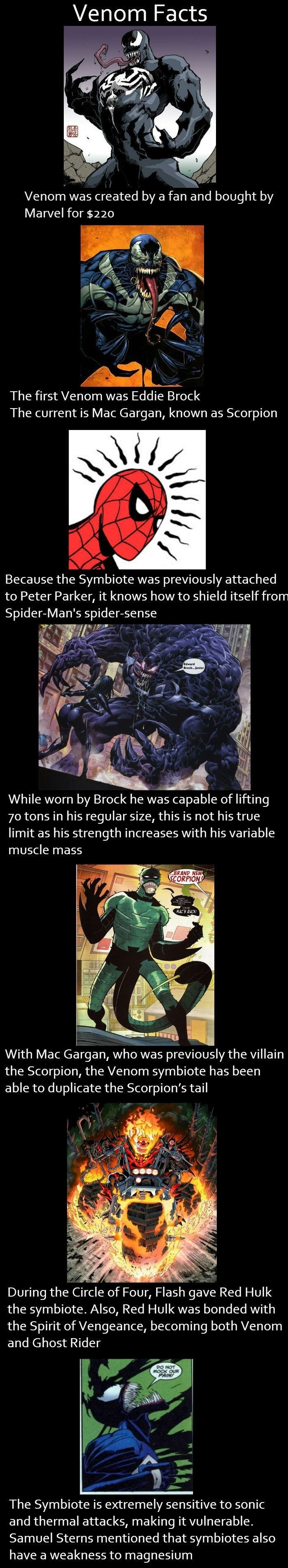Venom Facts