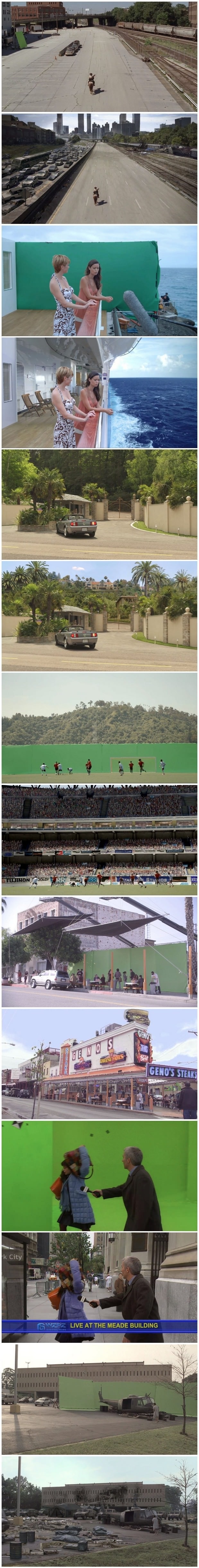 VFX in movies/tv shows