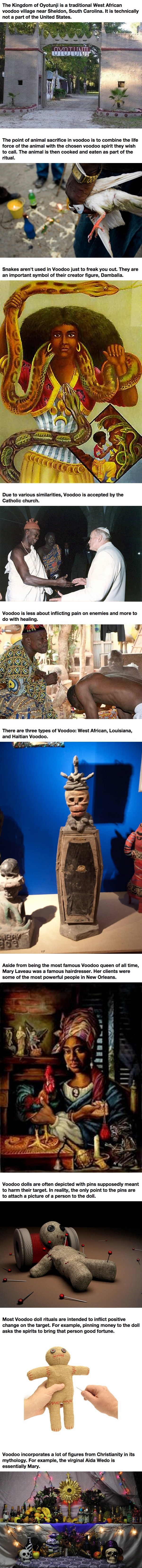 Weird voodoo facts