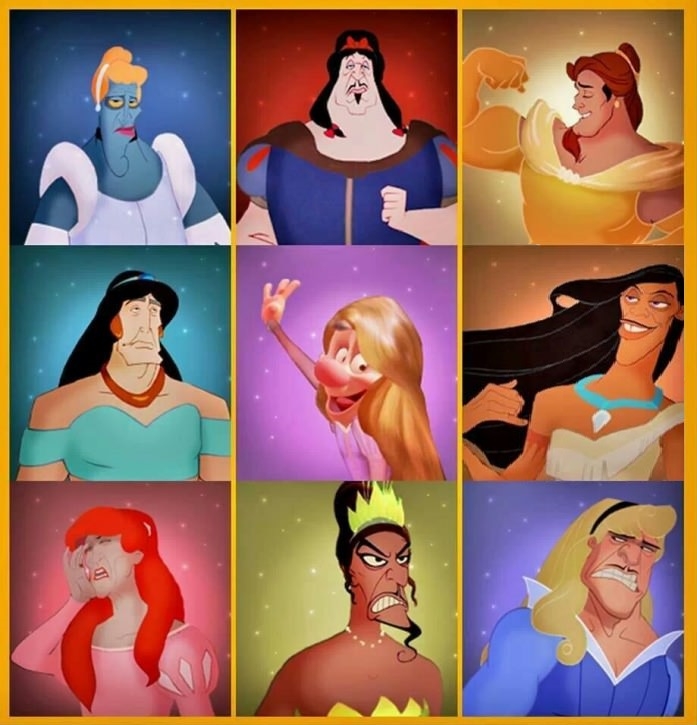 Villains as princesses