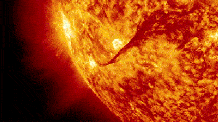 Power of a solar flare