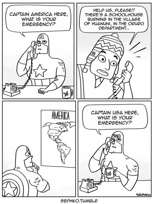 Captain America here