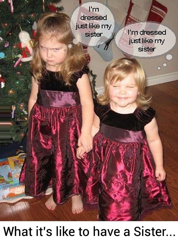 Having a sister