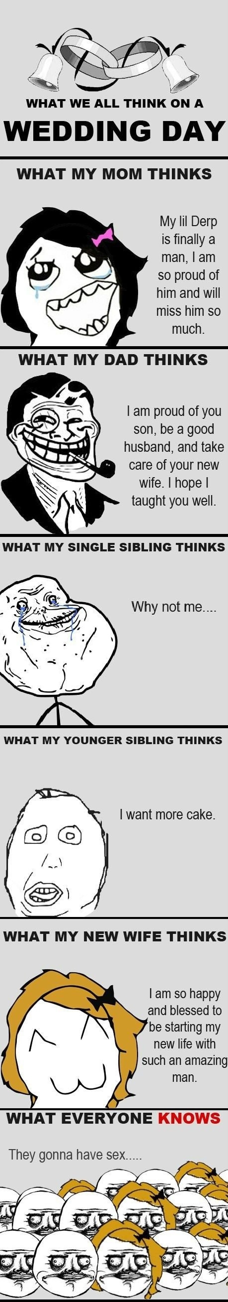 Wedding day thoughts