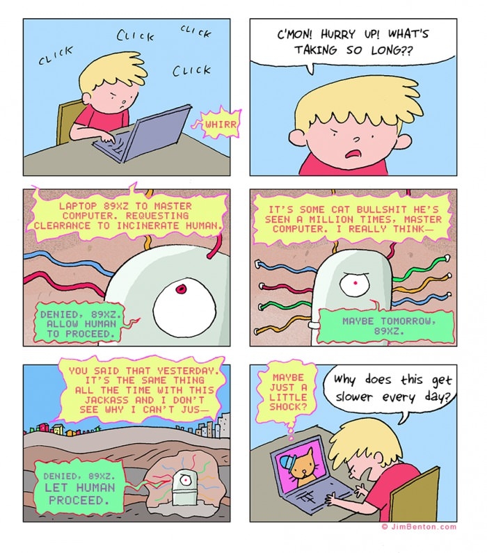 What's taking so long?