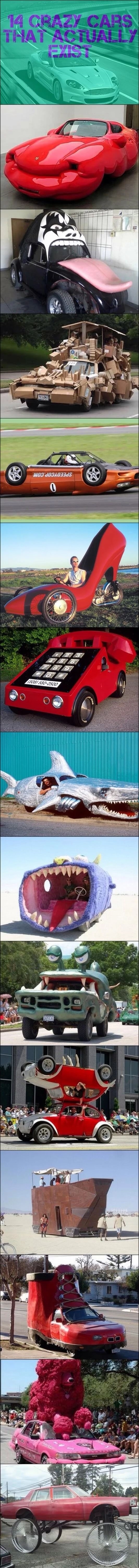 Cars that actually exist