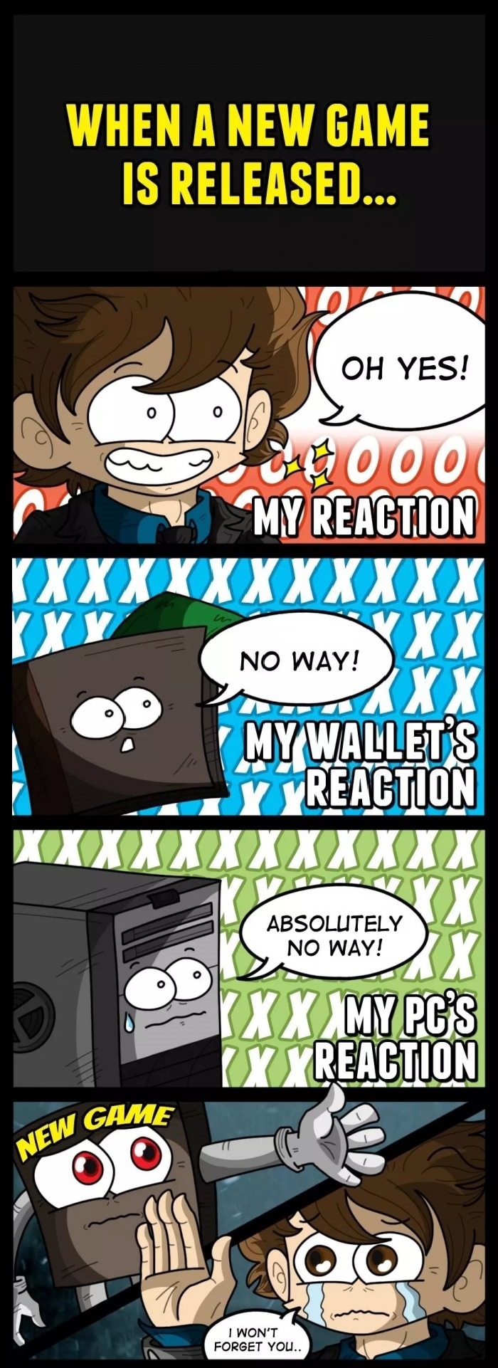 When there's a new game