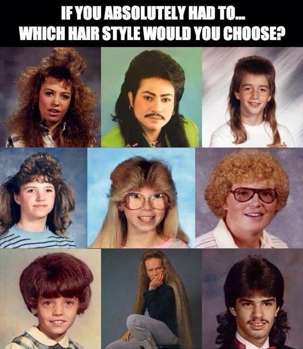 Old school hairstyles