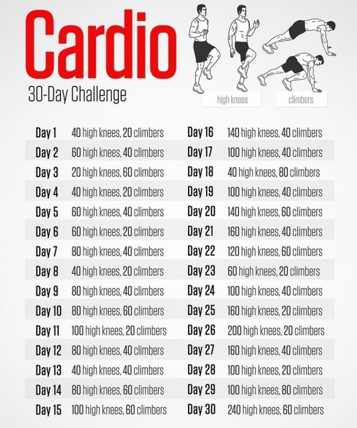 Cardio 30 challenge