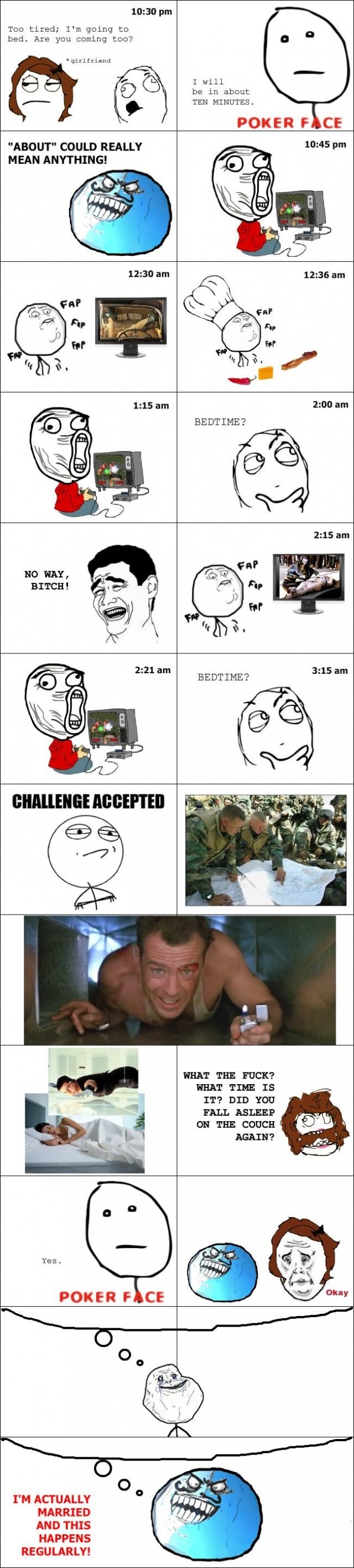 Just a few minutes babe