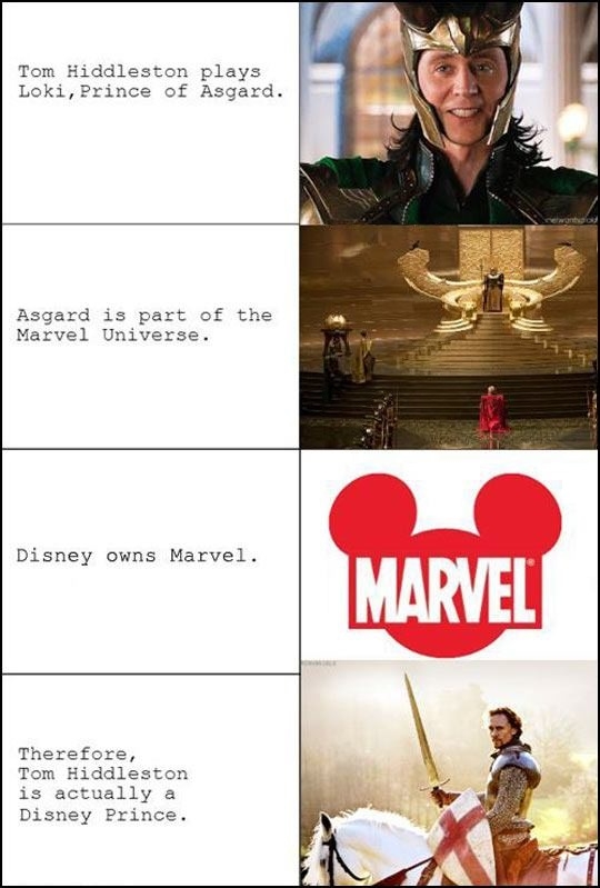 Loki is a Disney Prince