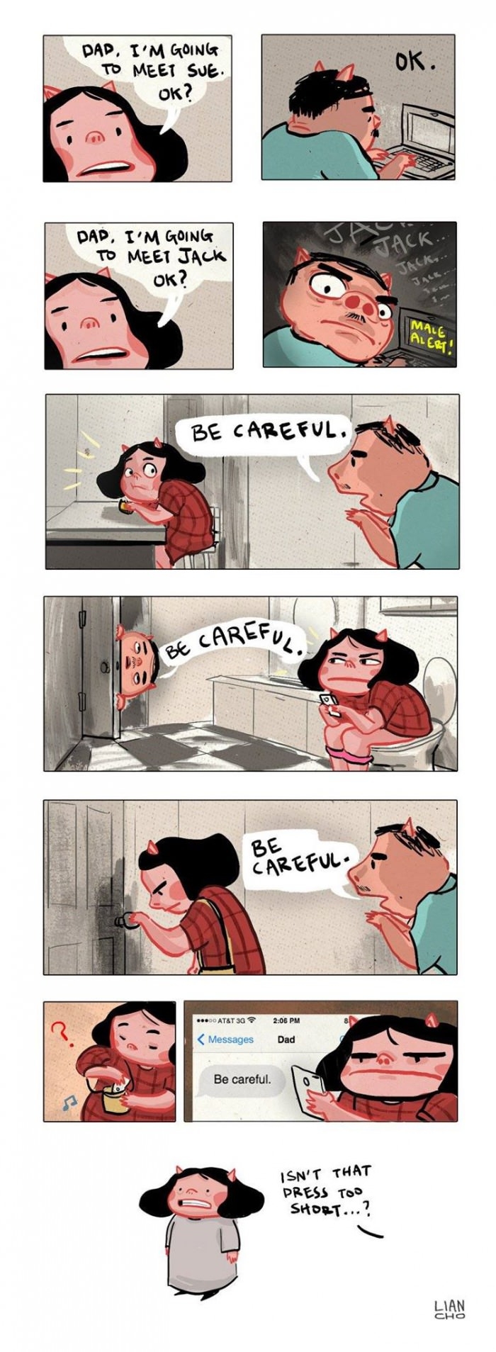 Overprotective parents