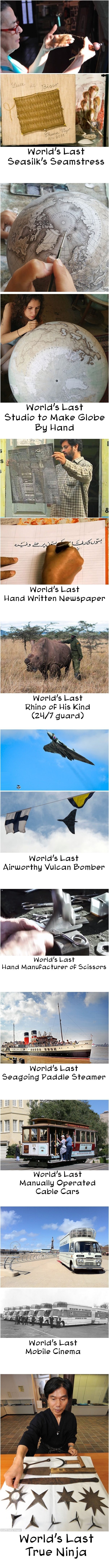 Some of the world's last