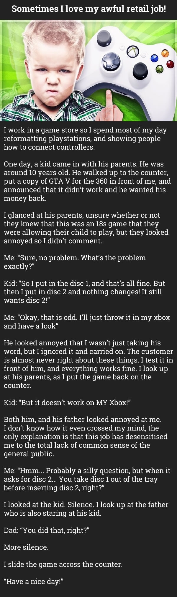 Tech support can be fun