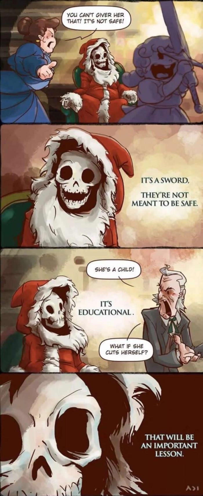 We all need lessons to learn