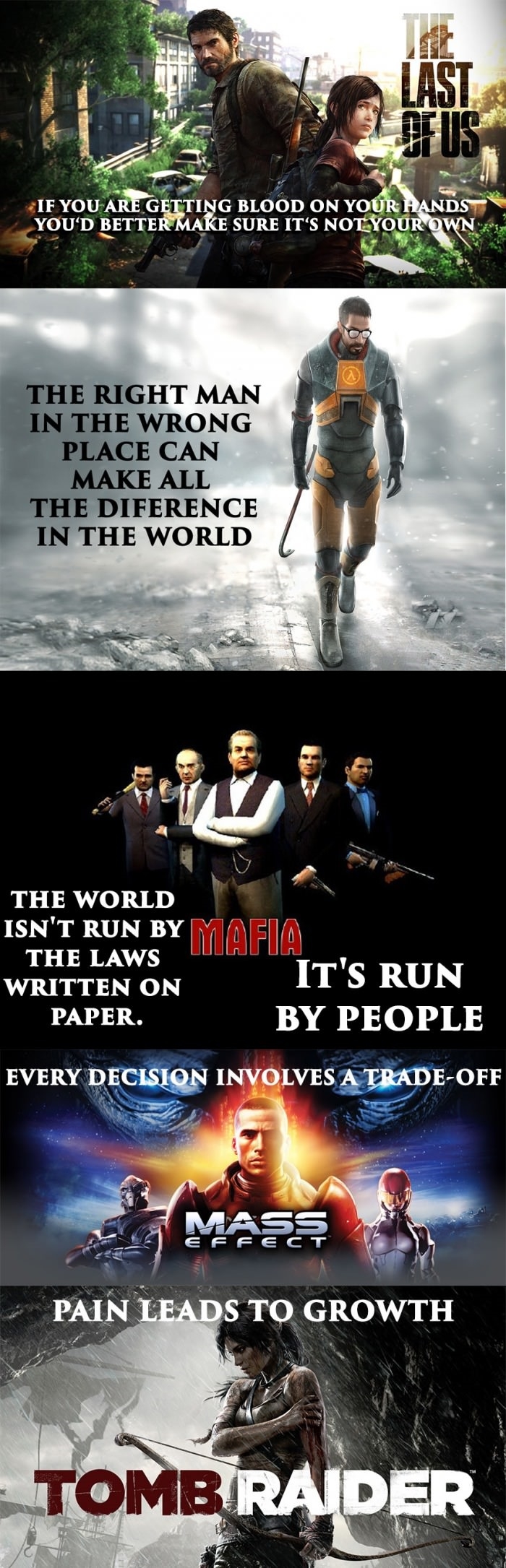 What games have taught me
