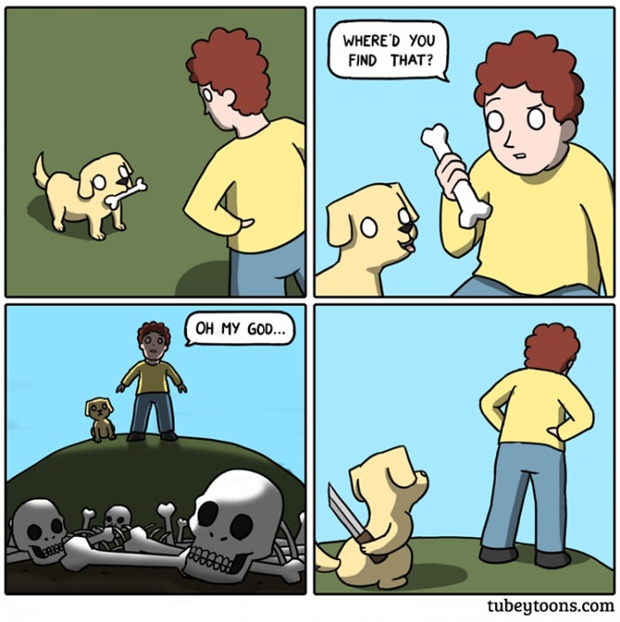 Bone pile