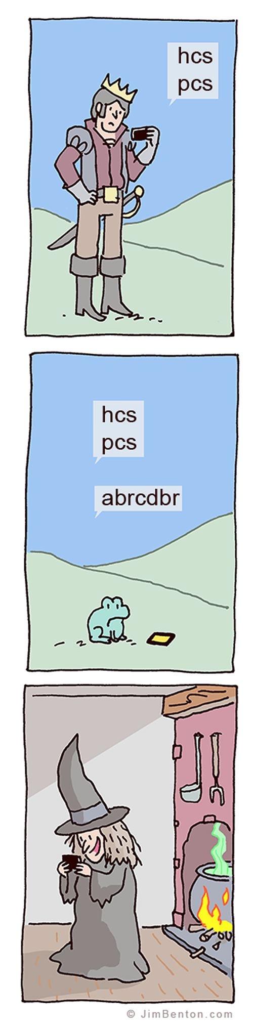 Hexting modern day spell