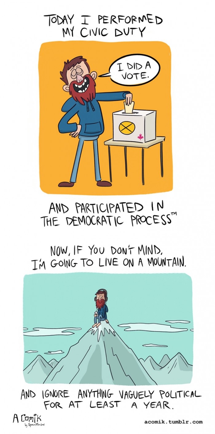 I performed my civic duty