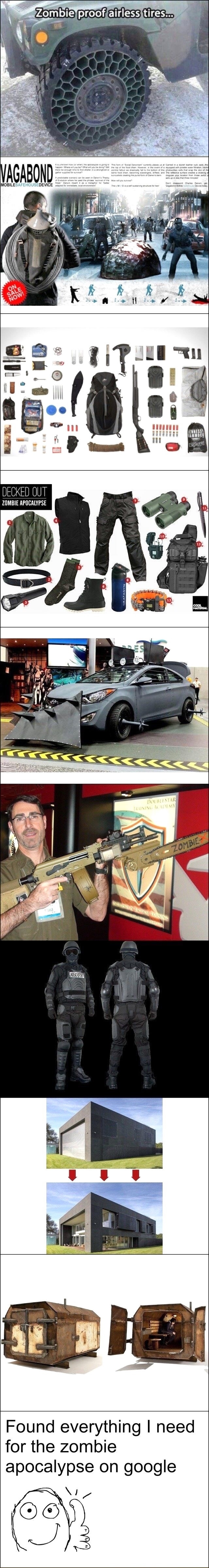 For the Z apocalypse