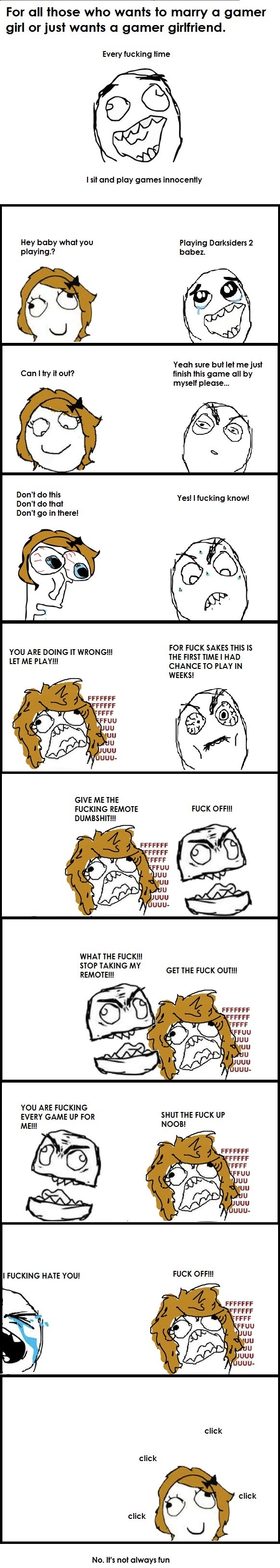 Some advice for gamers