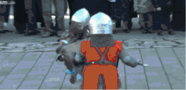 Tiny knights battle