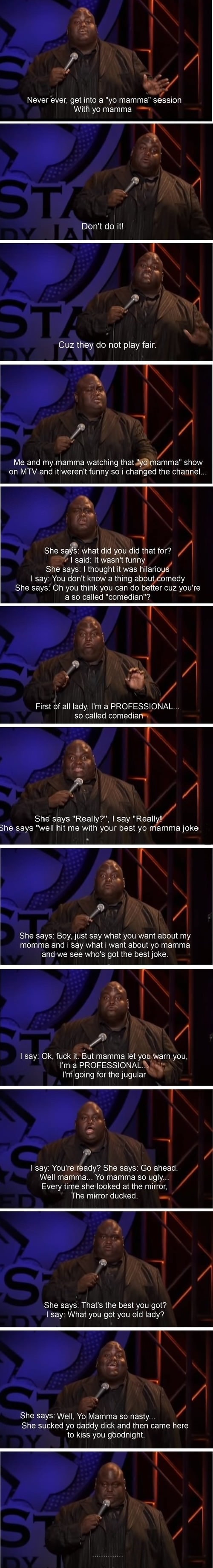 Yo momma session