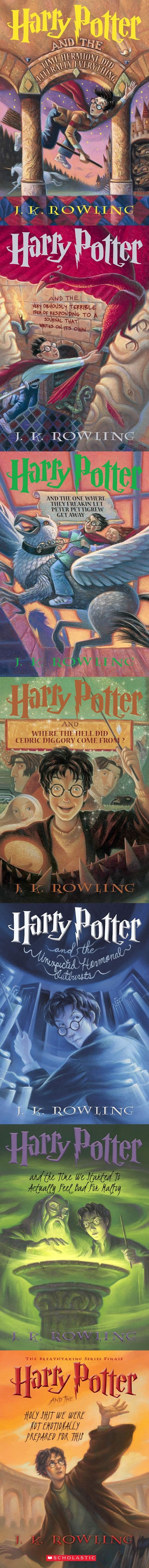 Honest HP book titles