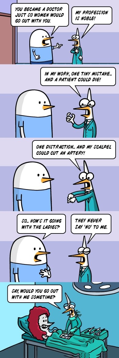 Women never say no to me