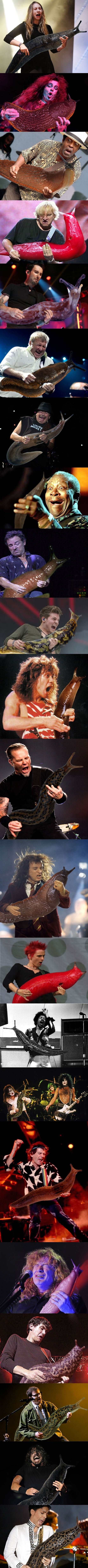 Rockstars soloing with slugs