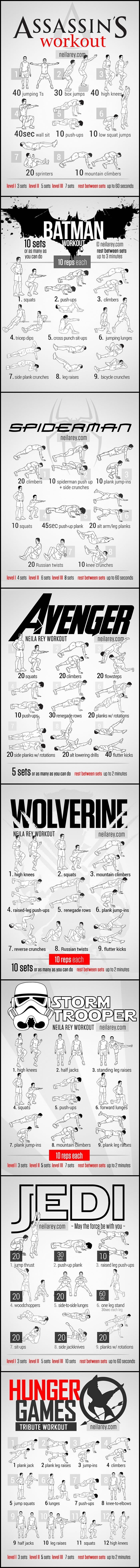 Hero workouts