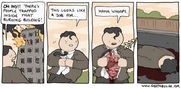 Superman has problems too