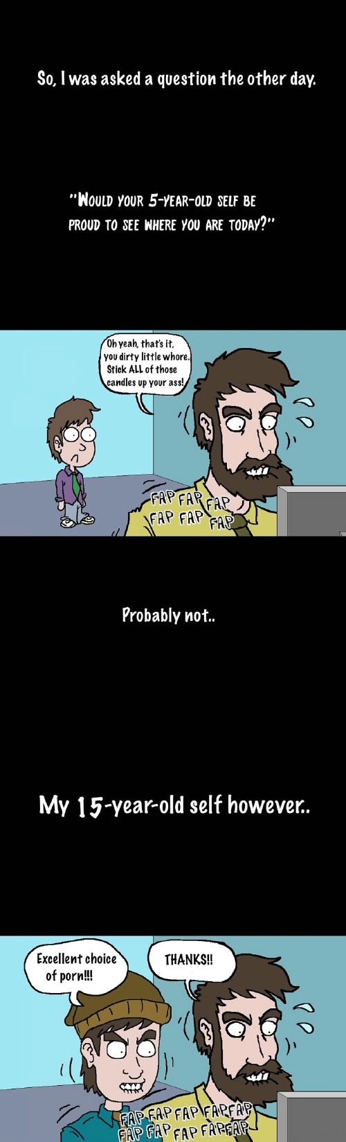 You and your 15 y/o self