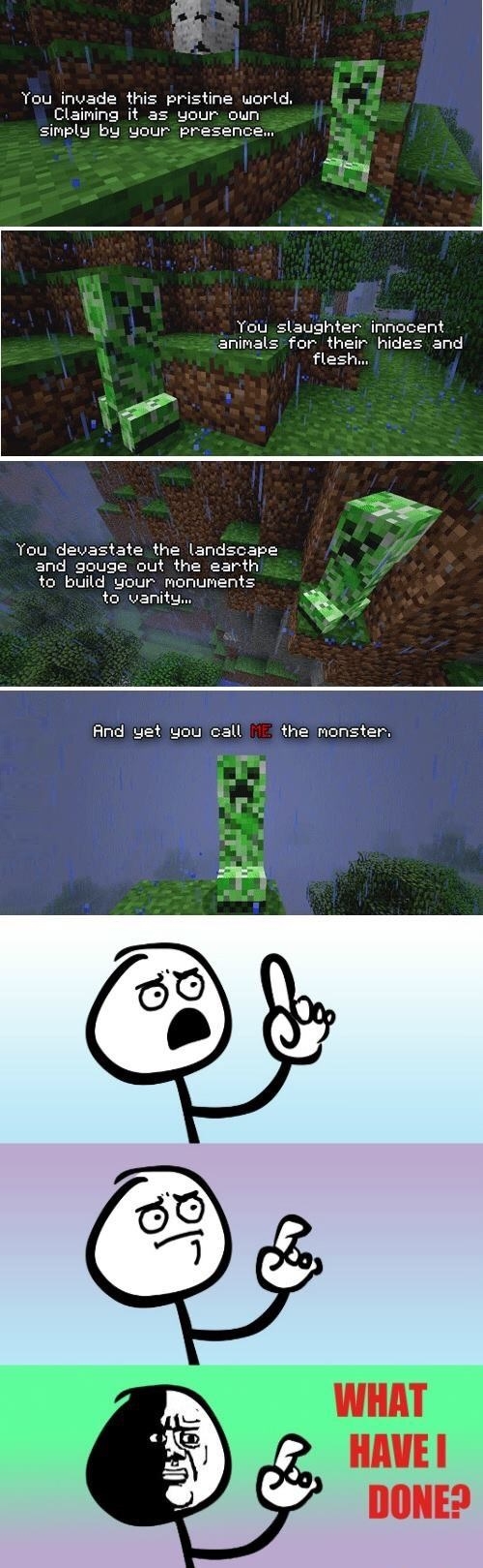 You are a monster!