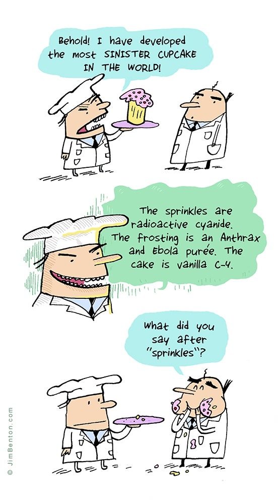 Most sinister cupcake