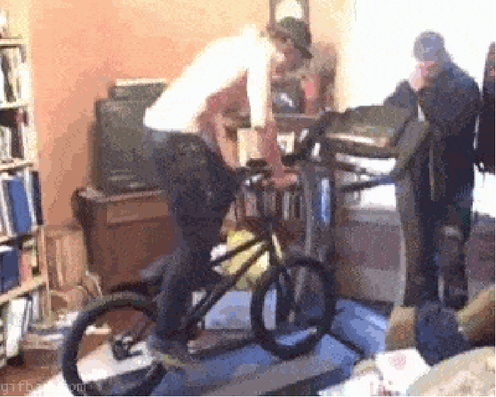 Treadmill cycling