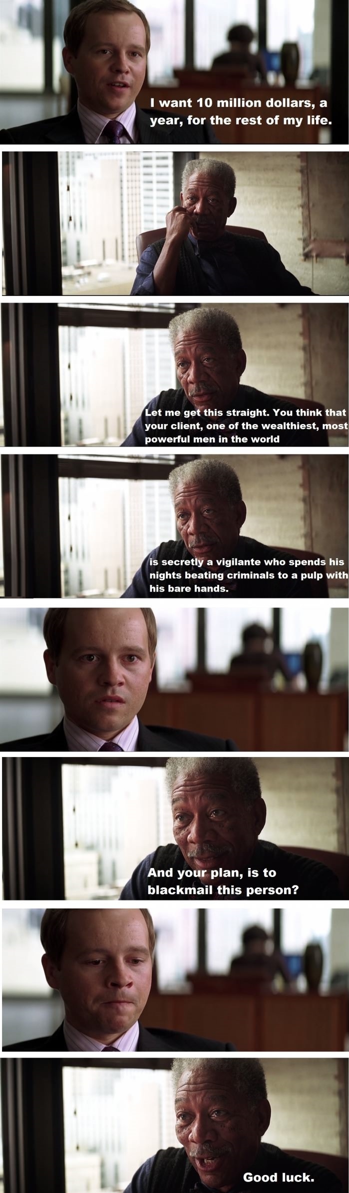 You got burned Mr. Reese