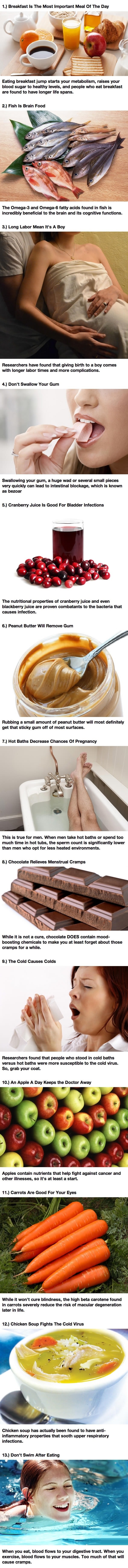 True old wives tales