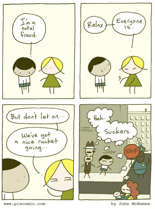 I'm a fraud