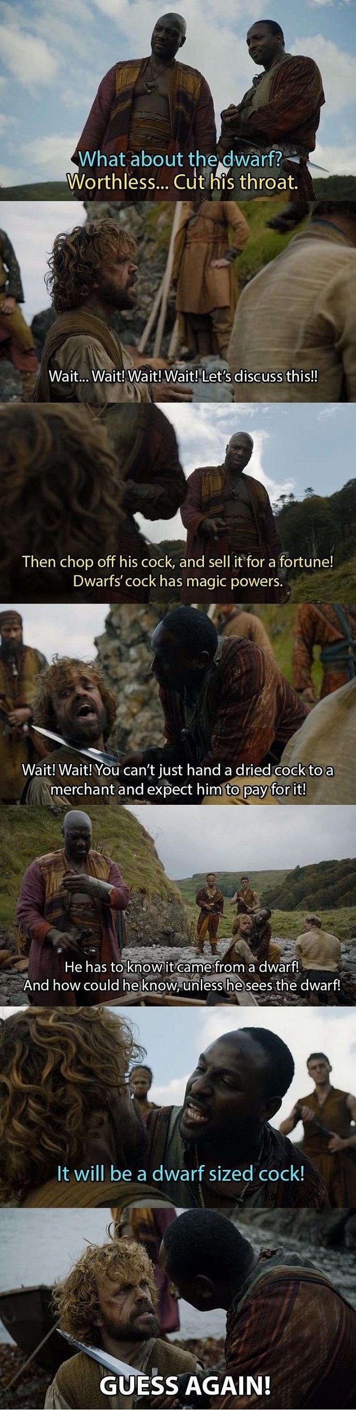 Magical dwarf d**k
