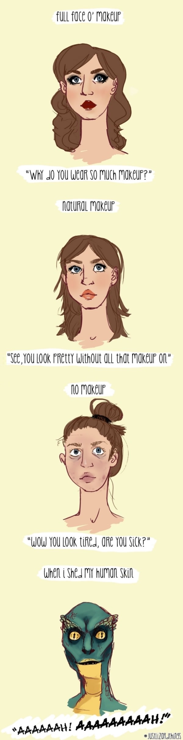 Truth about makeup