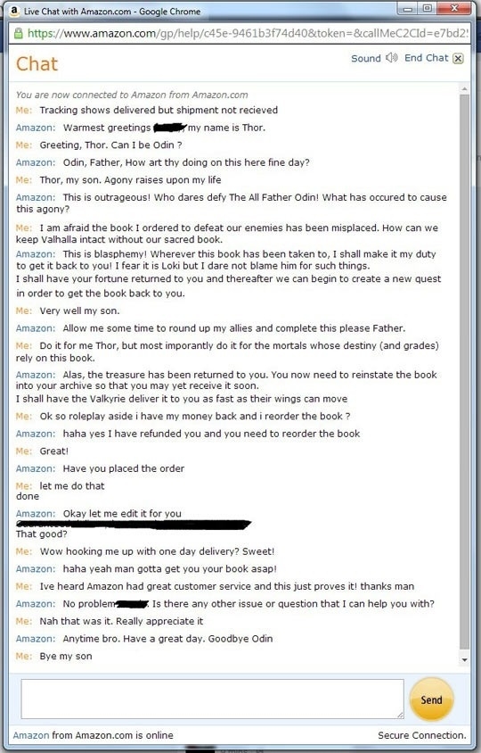 Best customer service