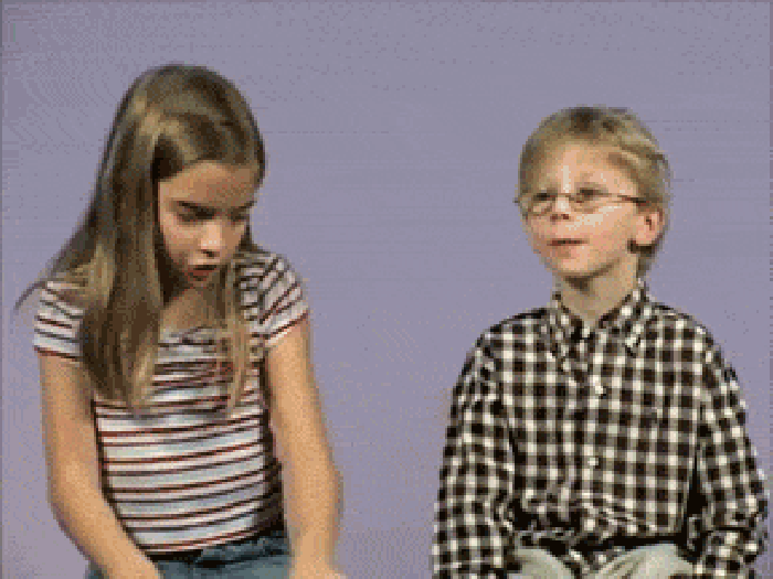 Talking to a cute girl