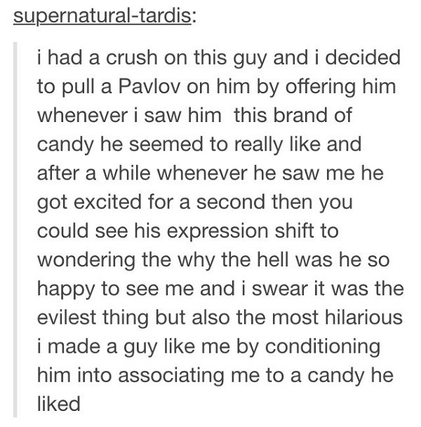 Positive reinforcement