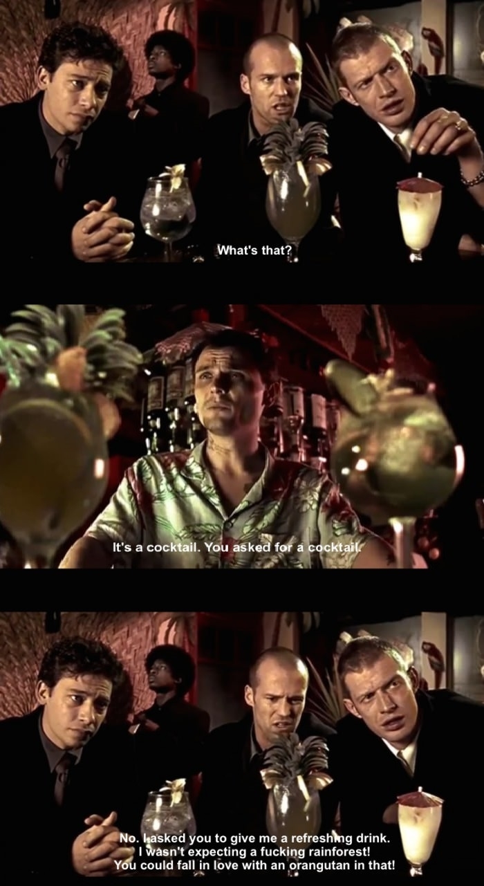 You asked for a cocktail