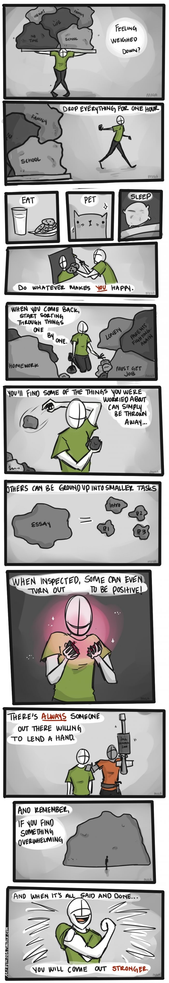 You will come out stronger