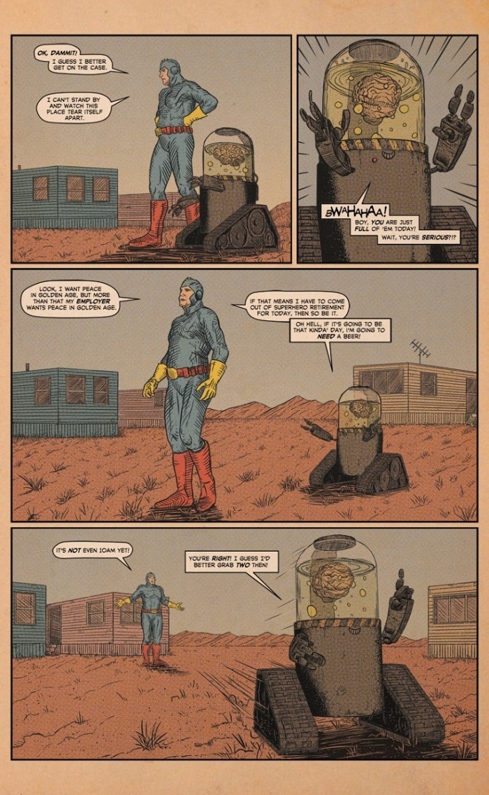 Robot's logic is infallible