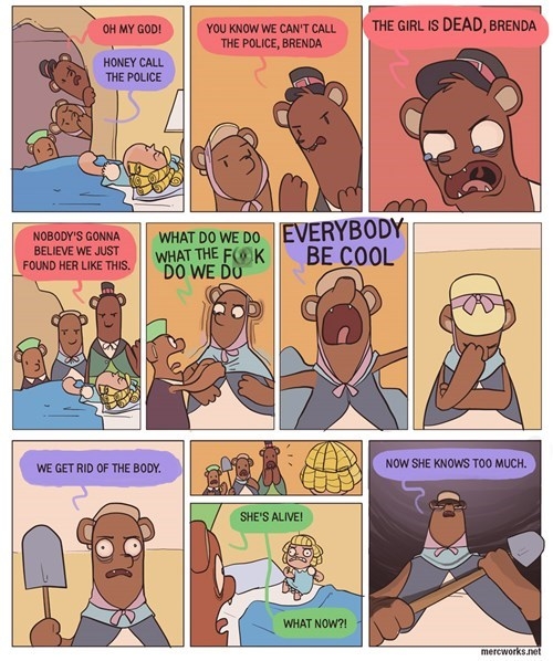 Goldilocks & the 3 bears