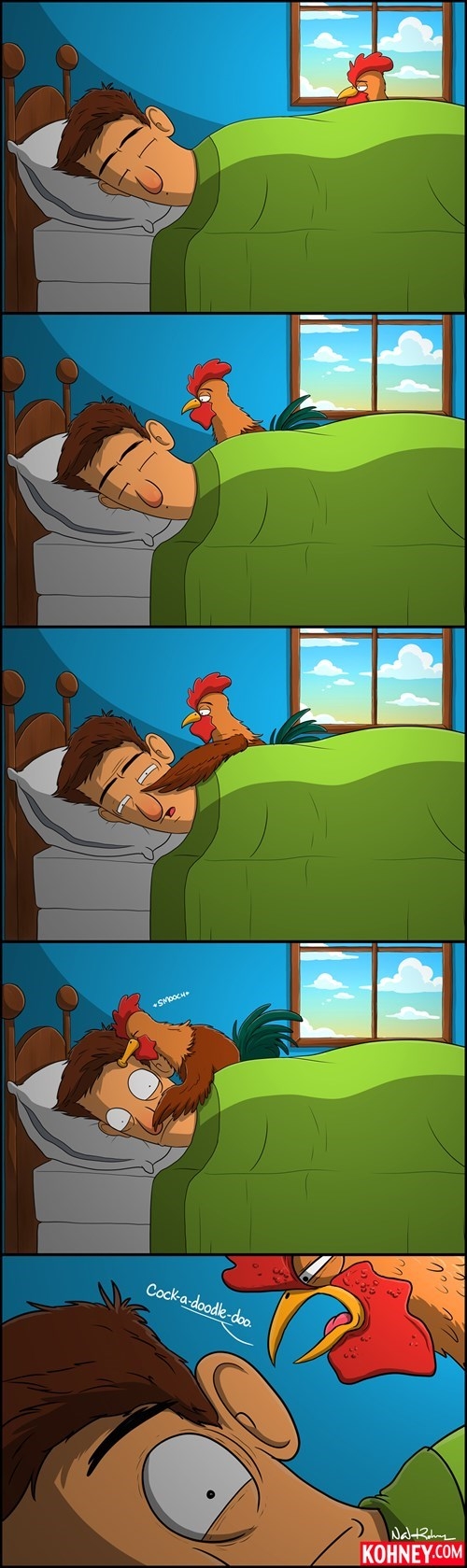 Peaceful wake-up call